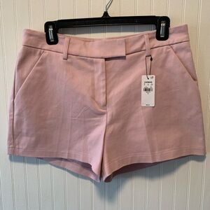 Express Women's Light Pink Tailored Shorts